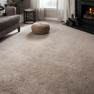 Before and after residential Carpet Cleaning