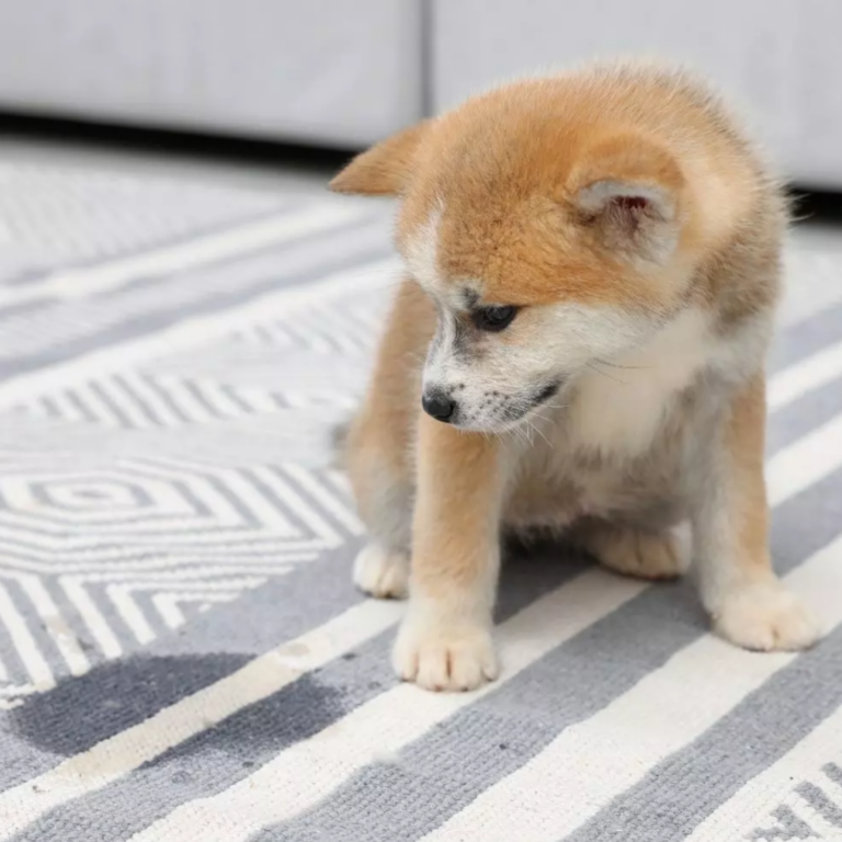 Pet stains on carpet