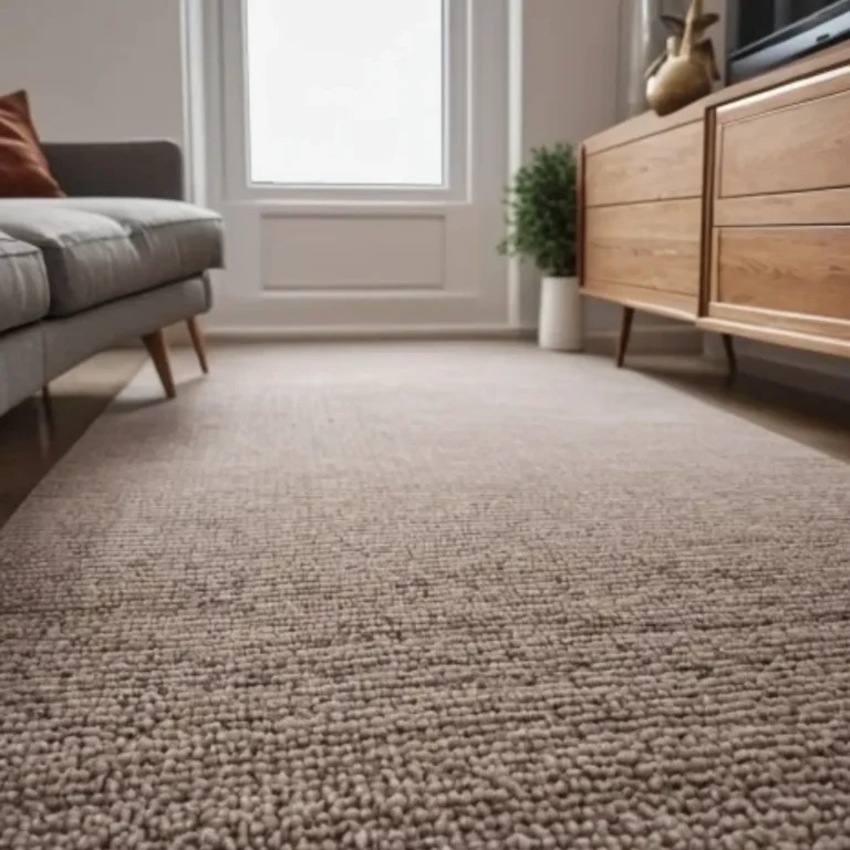 Modern home with clean carpet