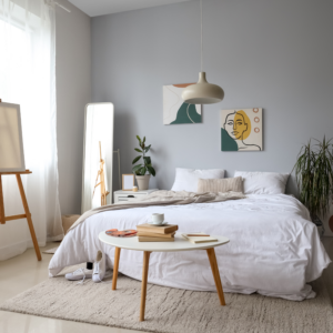 Modern home with clean carpet