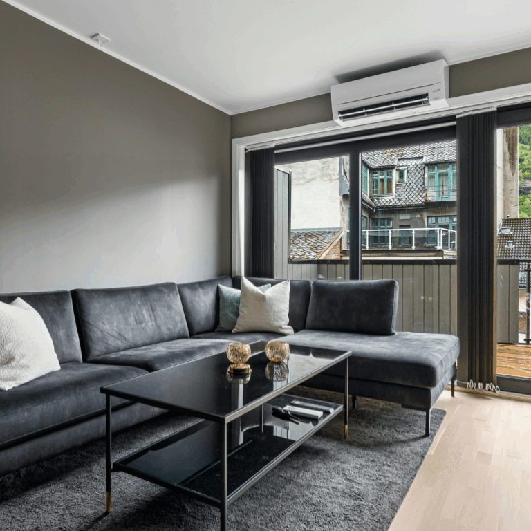 Modern home with clean carpet