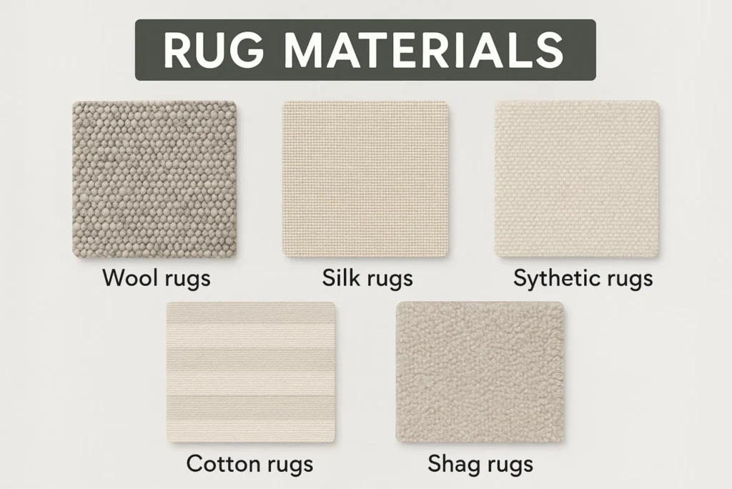 Visual-comparison-of-wool-silk-synthetic-cotton-and-shag-rug-materials.png