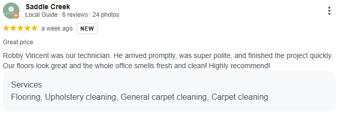 Review for the best carpet cleaning