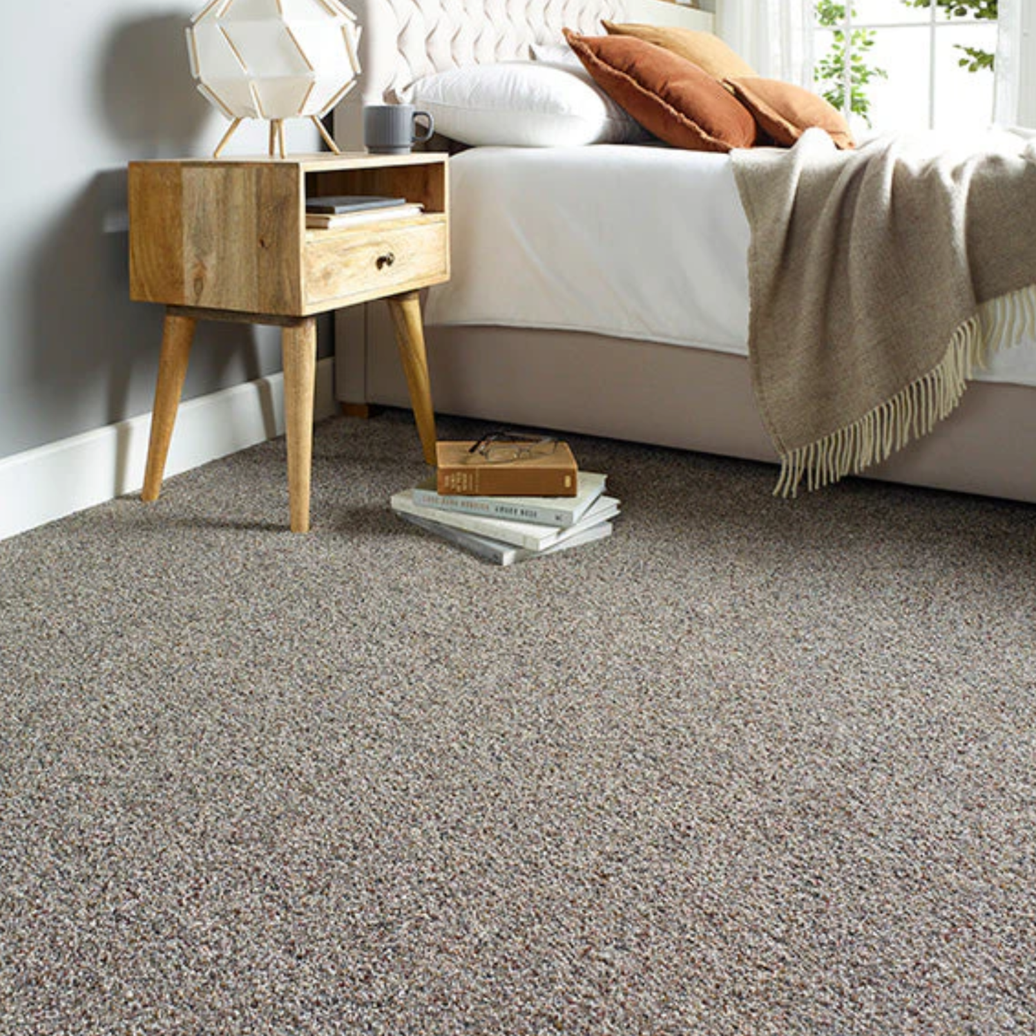 Modern home with clean carpet