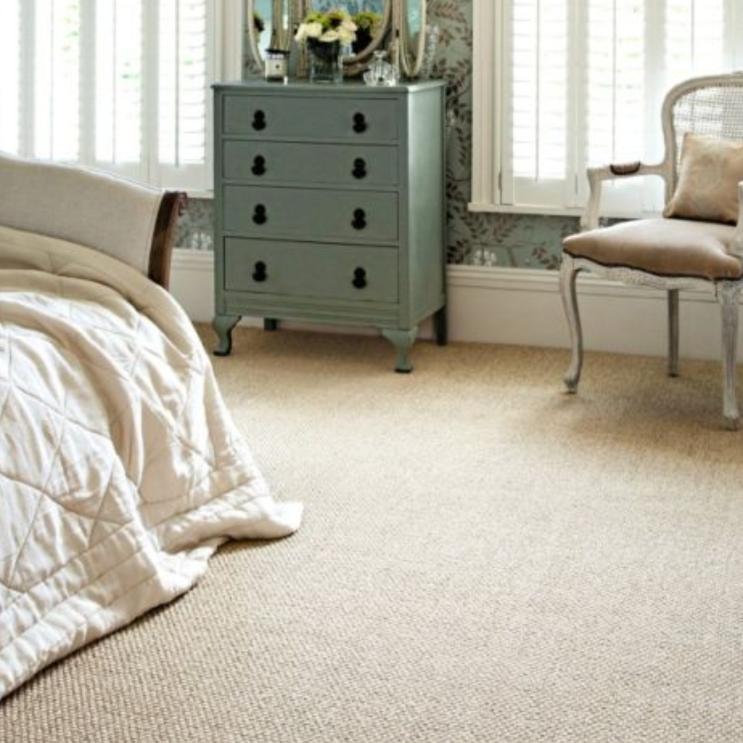Modern home with clean carpet